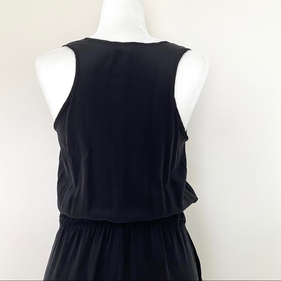 SOLD arina Grimaldi Chiffon Black Sleeveless Dress - Picture 3 of 6
